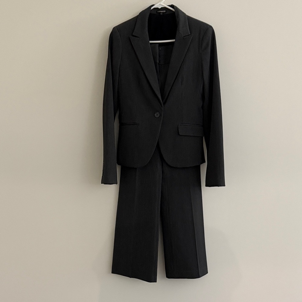 Dark Grey Women's Suit Set